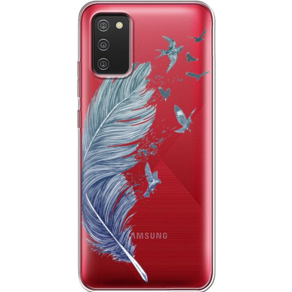 

Силиконовый чехол BoxFace Samsung A025 Galaxy A02S Feather (41511-cc38)
