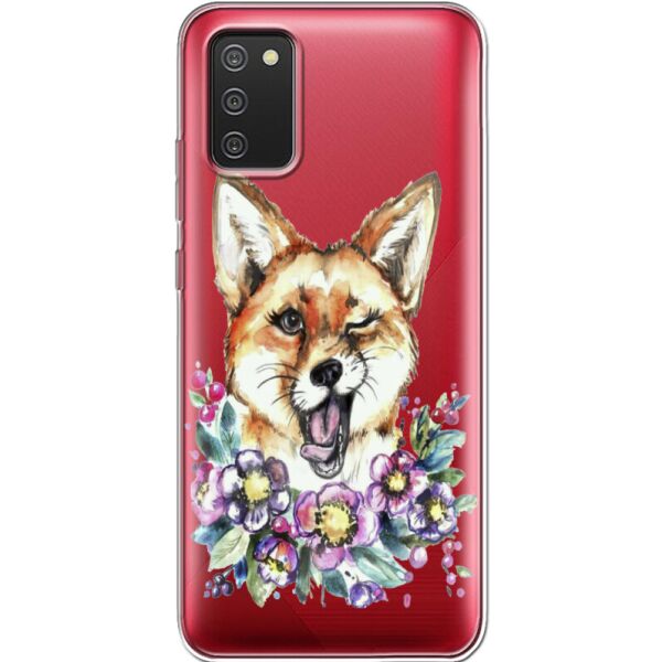 

Силиконовый чехол BoxFace Samsung A025 Galaxy A02S Winking Fox (41511-cc13)