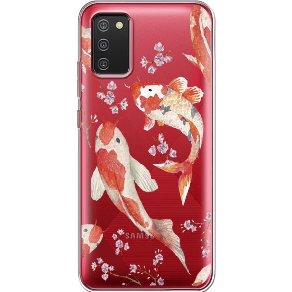 

Силиконовый чехол BoxFace Samsung A025 Galaxy A02S Japanese Koi Fish (41511-cc3)