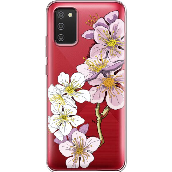 

Силиконовый чехол BoxFace Samsung A025 Galaxy A02S Cherry Blossom (41511-cc4)