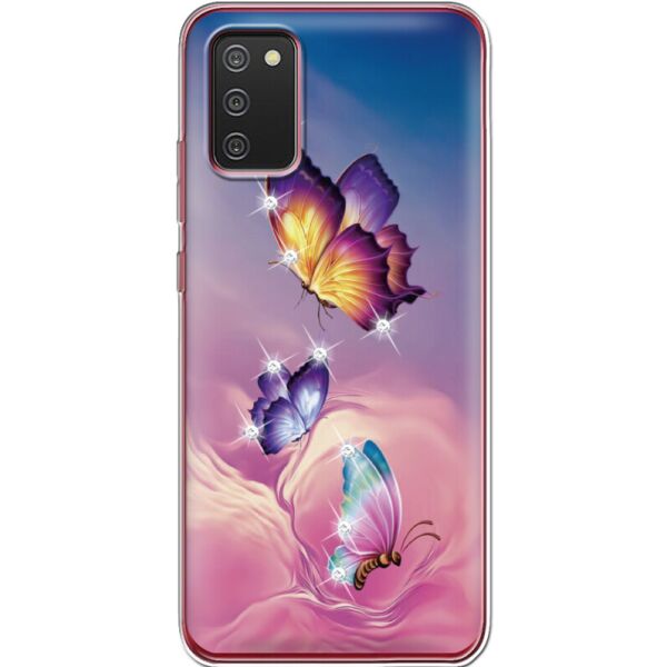 

Силиконовый чехол BoxFace Samsung A025 Galaxy A02S Butterflies (41511-rs19)