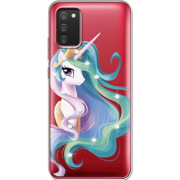 

Силиконовый чехол BoxFace Samsung A025 Galaxy A02S Unicorn Queen (41511-rs3)