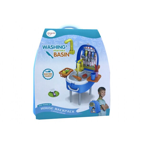

Игровой набор Мойка овощей Washing vegetable 678-308А в чемоданчике