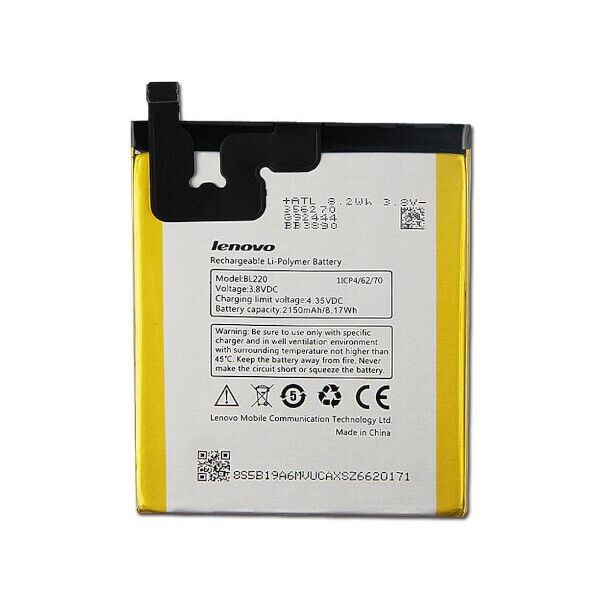 

Батарея Lenovo BL220 S850