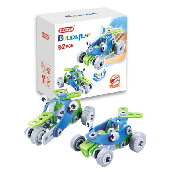 

Конструктор Build&Play 2 в 1 Гоночные машины 52 эл. (J-7726)
