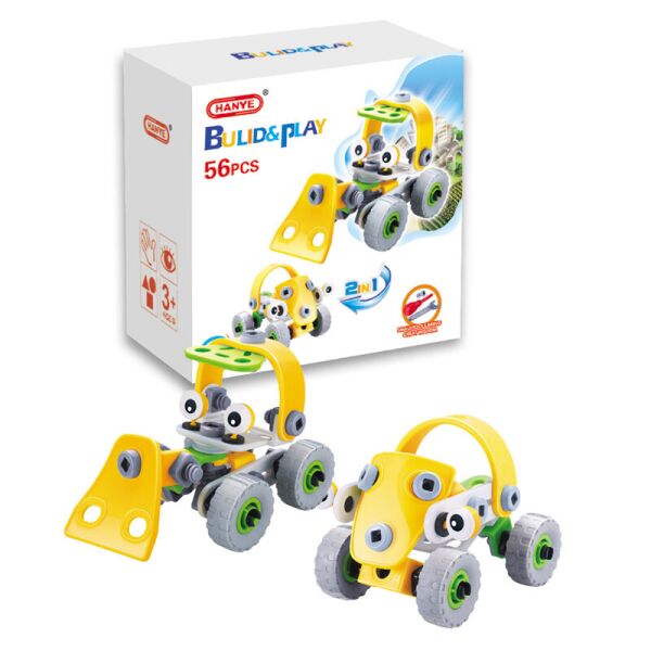 

Конструктор Build&Play 2 в 1 Строители 56 эл. (J-7725)