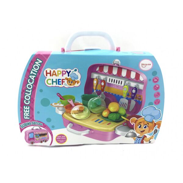 

Игровой набор Счастливый повар Happy Chef 678-101A в чемоданчике