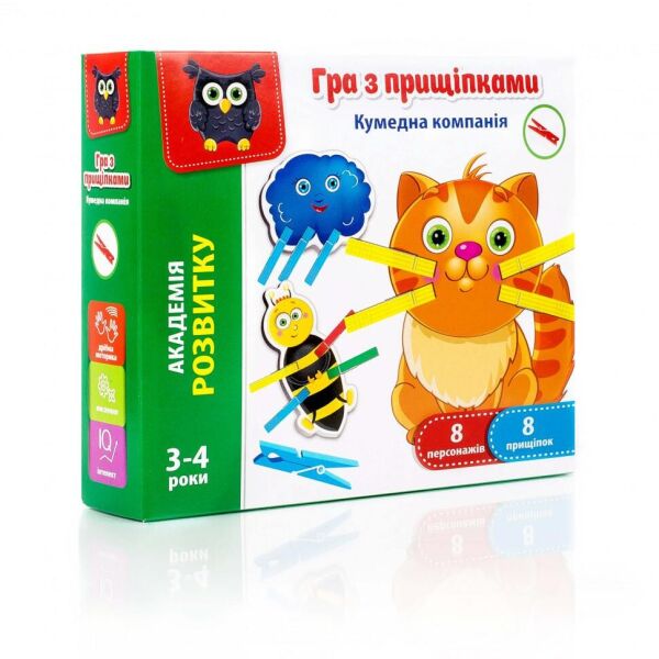 

Игра с прищепками VT5303 ( Смешная компания VT5303-14 (укр))