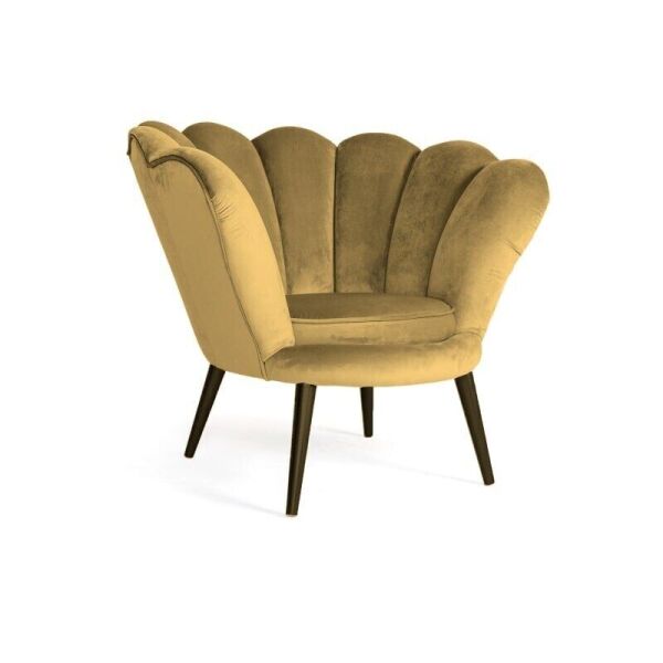 

Кресло Signal MAGNOLIA VELVET Карри, Венге