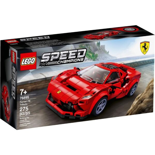 Акція на LEGO Speed Champions Ferrari F8 Tributo 76895 від Allo UA