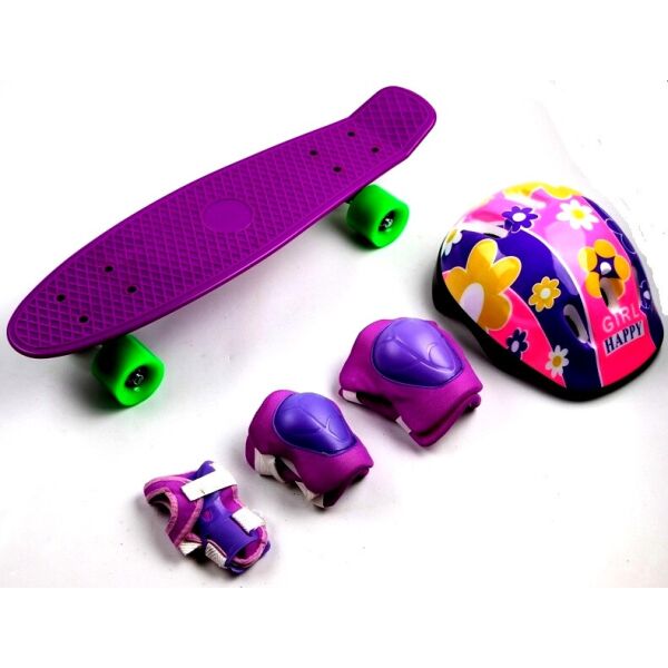 

Пенни борд (Penny Board) 22 защита+шлем, Violet