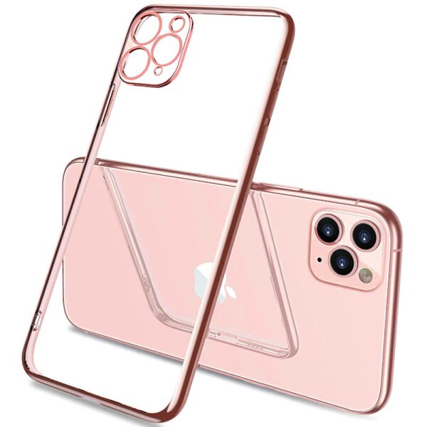 

Прозрачный силиконовый чехол с глянцевой окантовкой Full Camera для Apple iPhone 11 Pro Max (6.5")
