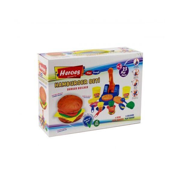 

Набор Фабрика гамбургеров 23 элемента Play-Toys (ERN-538) (53976)
