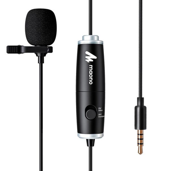 

Петличный конденсаторный микрофон Maono AU-101 Black