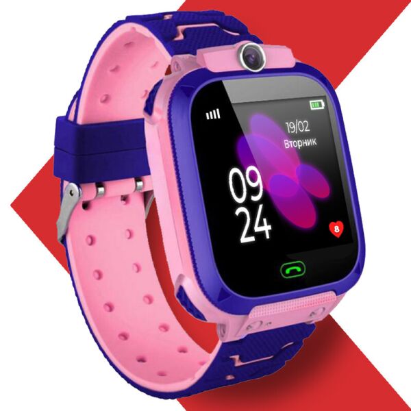 

Смарт-часы JETIX DF22 LBS Edition Pink
