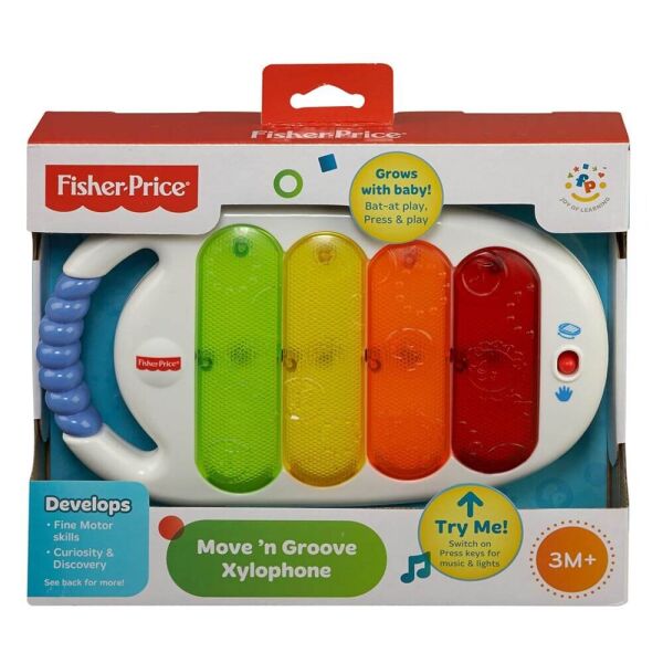 

Музыкальная игрушка Fisher-Price Цветной ксилофон со световым эффектом (BLT38)