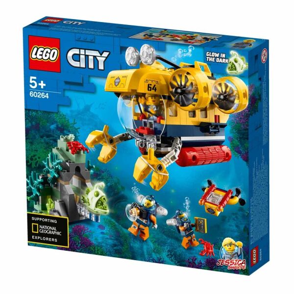 

Конструктор Lego City Океан исследовательская база 286 деталей (60264)