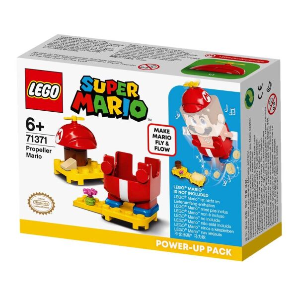 

Конструктор Lego Super Mario Марио вертолет дополнительный набор 13 деталей (71371)