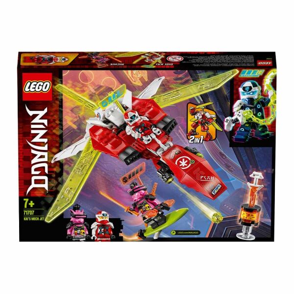 

Конструктор Lego Ninjago Реактивный самолет Кая 217 деталей (71707)