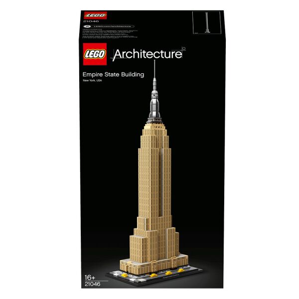 

LEGO Architecture Эмпайр стейт билдинг 1767 деталей (21046)