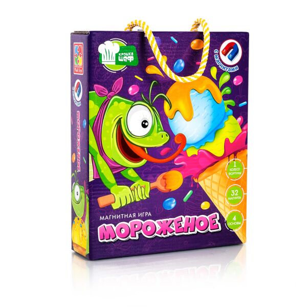 

Настольная магнитная игра Vladi Toys Мороженое на украинском (VT2310-05)