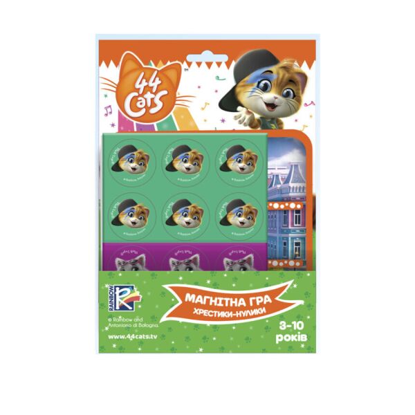 

Магнитная игра Vladi Toys 44 Котенка Крестики нолики на украинском (VT3703-05)