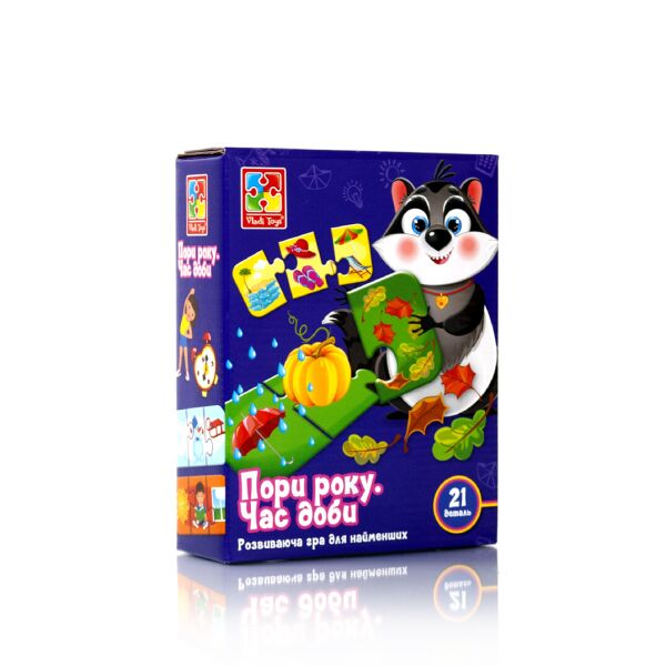 

Развивающая игра Vladi Toys Времена года на украинском (VT1804-31)