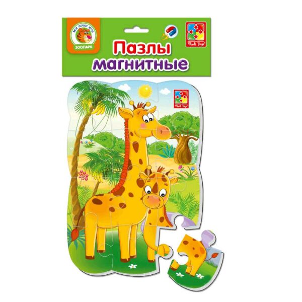 

Пазлы на магните Vladi Toys Жирафики (VT3205-79)
