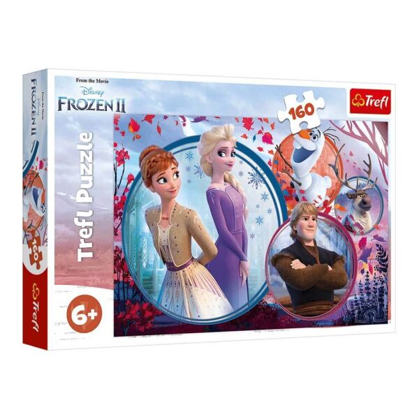 

Пазлы Trefl Frozen 2 Приключения сестер 160 элементов (15374)