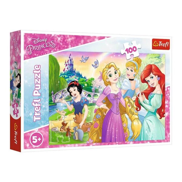 

Пазлы Trefl Disney princess Приключения начинаются 100 элементов (16393)