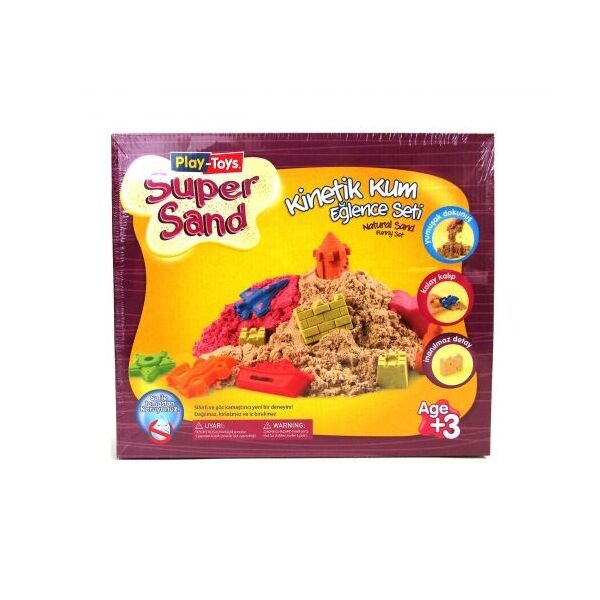 

Кинетический песок Super Sand с песочницей 8188
