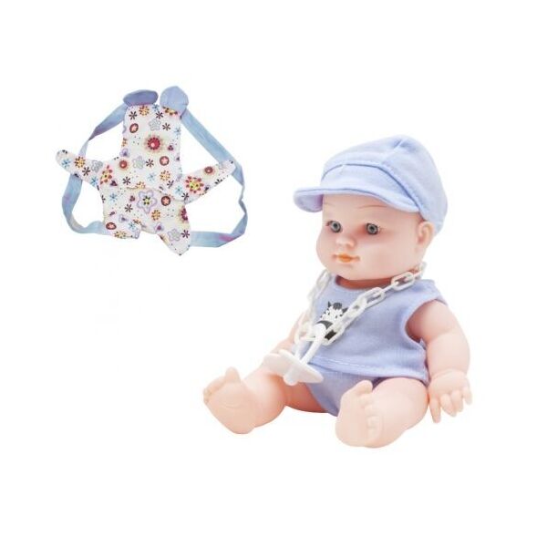 

Пупс резиновый Baby Kid, голубой 12101 Р