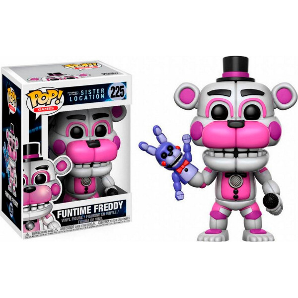 

Фигурка Funko Pop Five Nights at Freddy Sister Location Пять ночей с Фредди Фантайм Фредди FF228
