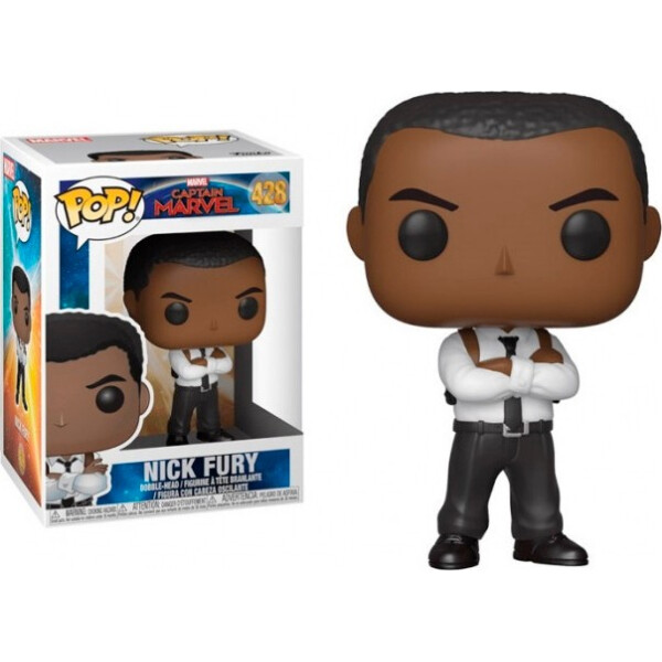 

Фигурка Funko Pop Фанко Поп Ник Фьюри Капитан Марвел Captain Marvel Nick Fury СM NF428