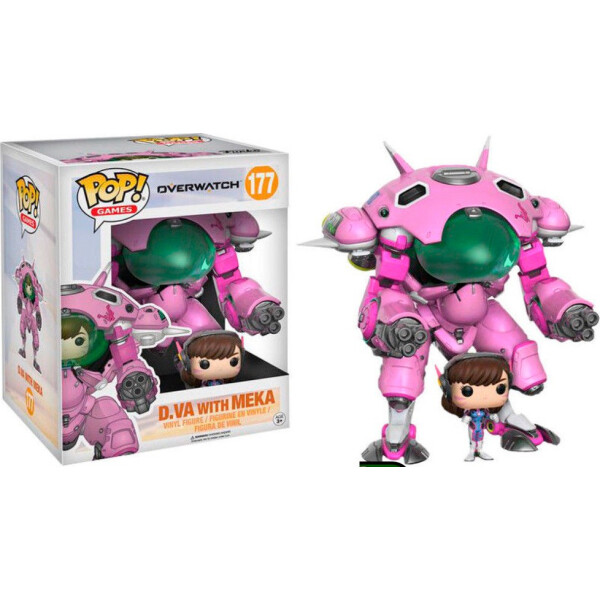 

Фигурка Funko Pop Фанко Поп Overwatch D.va With Meka Овервотч Дива 15 см OW177