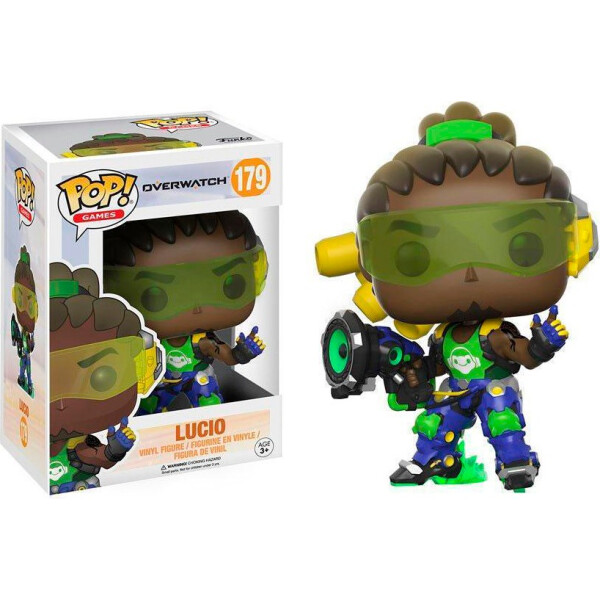 

Фигурка Funko Pop Фанко Поп Overwatch Lucio Овервотч Люцио 10 см OW L179