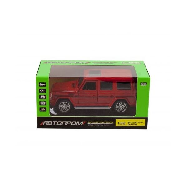 

Машина Mercedes-Benz G65 AMG из серии Автопром (красная) 3201G