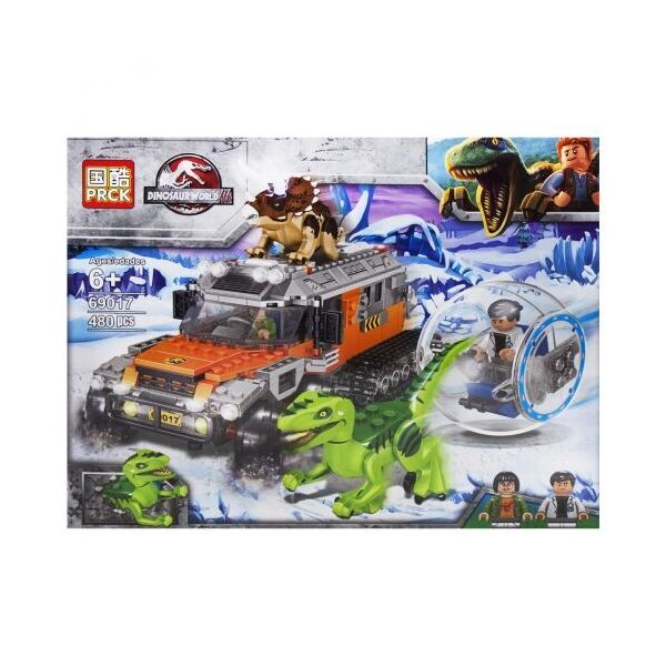 

Конструктор Dinosaur World, 480 деталей 69017