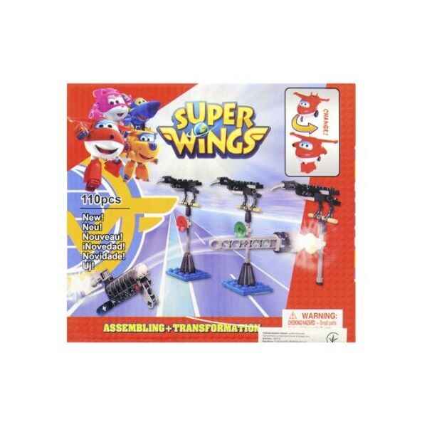 

Конструктор Super Wings, 110 дет 16112