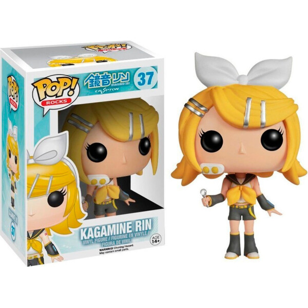 

Фигурка Funko Pop Фанко Поп Vocaloid Kagamine Rin Вокалоид Кагамине Рин 10 см 37VC