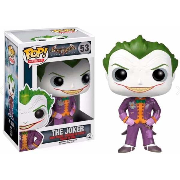 

Фигурка Funko Pop Фанко Поп Batman Arkham Asylum The Joker Бэтмен Психбольница Аркхэм Джокер 10 см JK53