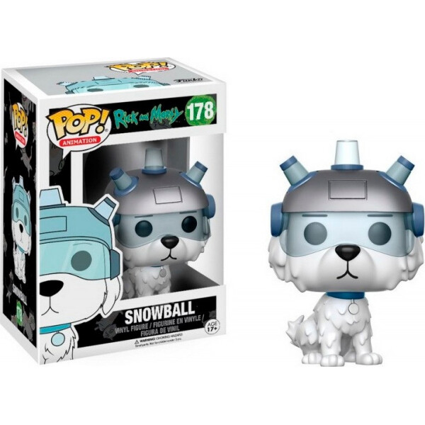 

Фигурка Funko Pop Фанко Поп Rick and Morty Рик и Морти Snowball Снежок 10 см RM S 178