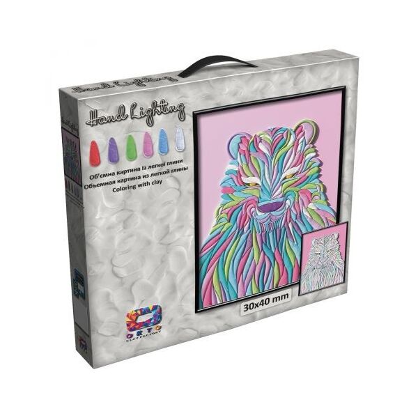 

Картина из глины Moon Light Clay. Медведб 70074