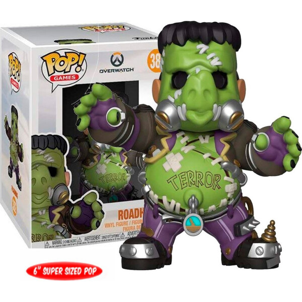 

Фигурка 15 см Funko Pop Фанко Поп Overwatch Roadhog Овервотч Турбосвин 15 см O R382
