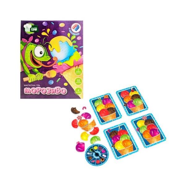 

Настольная магнитная игра Мороженое укр VT2310-05