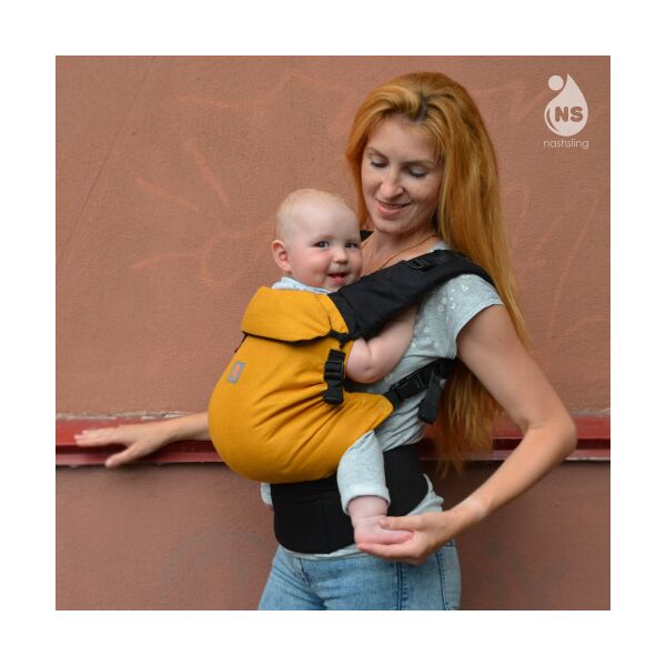 

Эрго-рюкзак Nashsling Combi - Охра 15-55 см