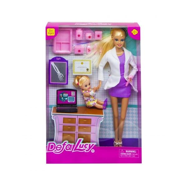 

Кукла Defa. Доктор, в фиолетовом 8348