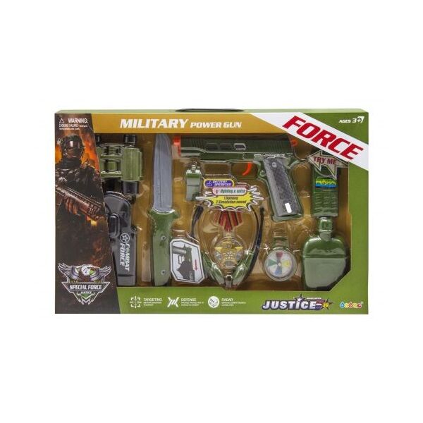 

Военный набор Military Power Gun 34360