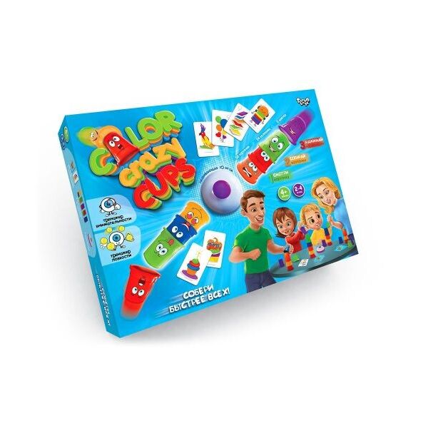 

Настольная развлекательная игра Color Crazy Cups, рус CCC-01-01