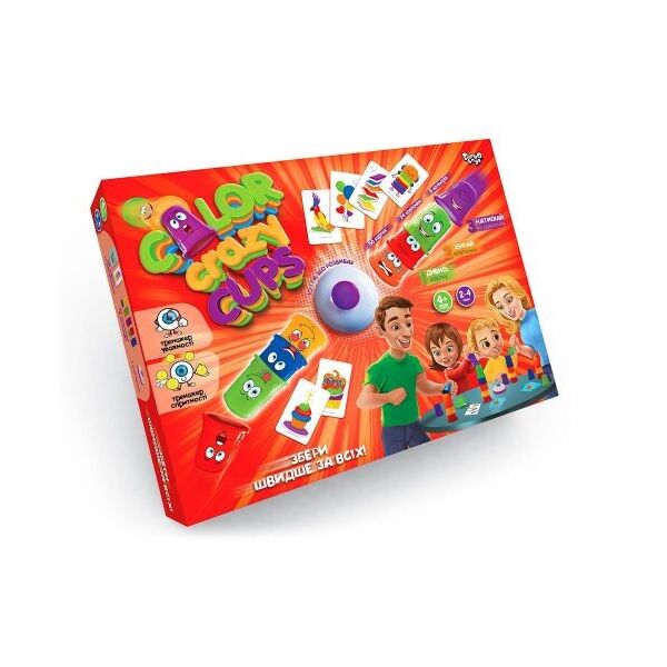 

Настольная развлекательная игра Color Crazy Cups, укр CCC-01-01U